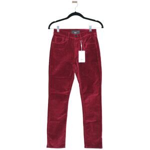 3x1 Higher Ground Cropped Stretch-cotton Velvet Size 24